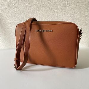 Crossbody Women's Brown Size‎ 9"x 6" Faux Leather adjustable